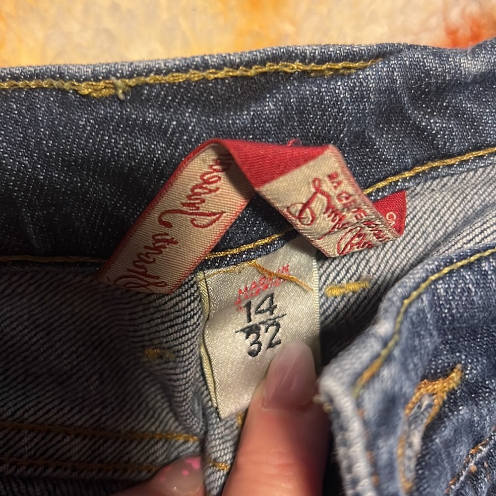 Lucky Brand Jeans Size 14/32 EUC - Picture 2 of 14